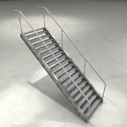 stairs - 3DOcean Item for Sale