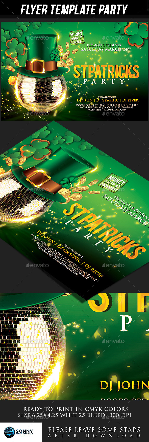 GraphicRiver St Patricks Day Party 10938576 GraphicRiver St Patricks Day Party 10938576
