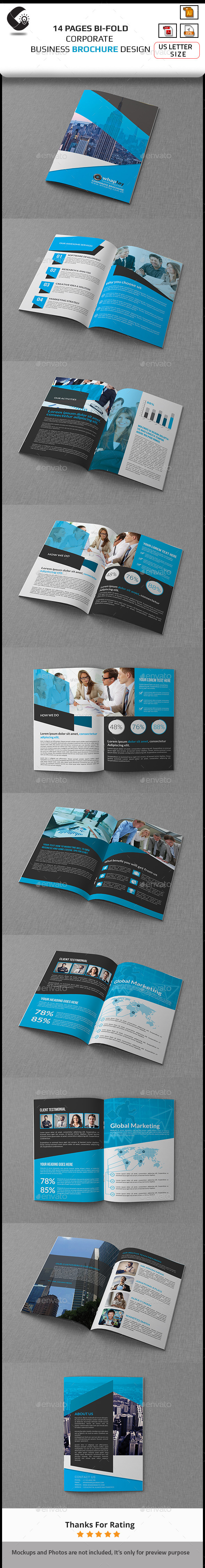 GraphicRiver Bi-Fold Clean Business Brochure 10992419 GraphicRiver Bi-Fold Clean Business Brochure 10992419