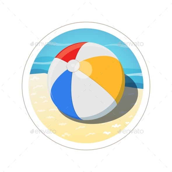 GraphicRiver Beach Ball 10992628 GraphicRiver Beach Ball 10992628