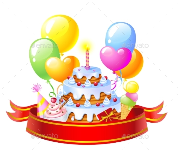 GraphicRiver Birthday Cake 10994208 GraphicRiver Birthday Cake 10994208