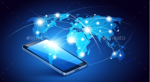 GraphicRiver Mobile Phone Communication 10994374 GraphicRiver Mobile Phone Communication 10994374