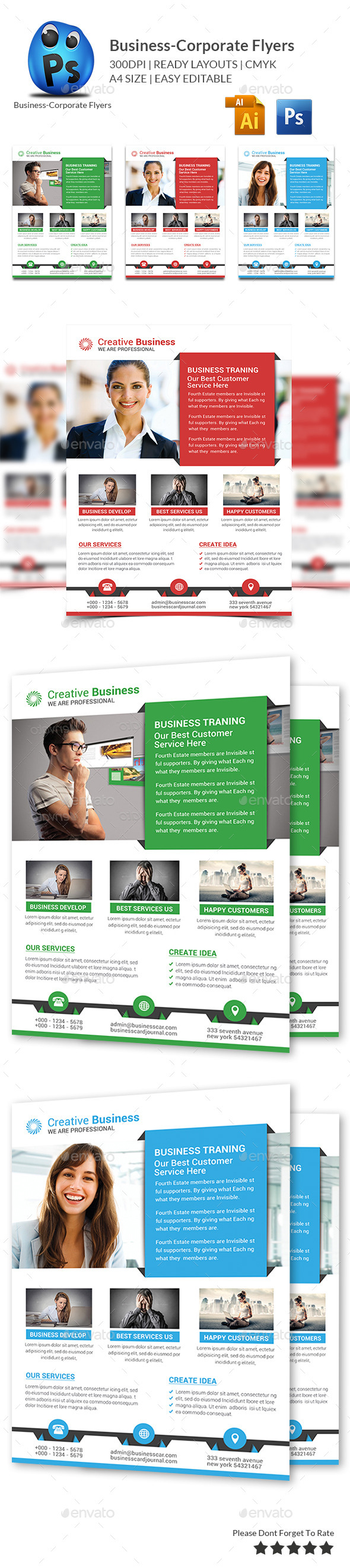 GraphicRiver Corporate Business Flyer Template 10995440 GraphicRiver Corporate Business Flyer Template 10995440