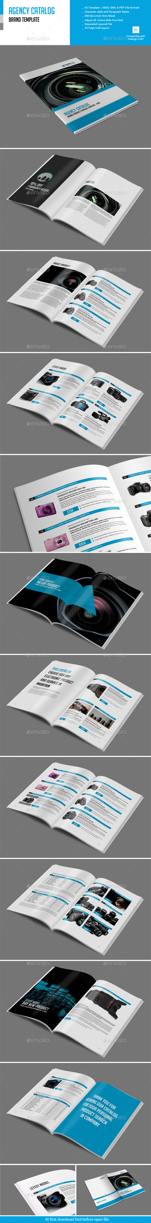 Agency Calalog Brand Template (Catalogs)