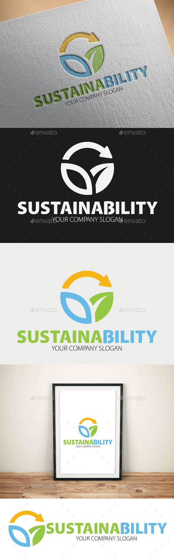 Sustainability Logo Templates (Logo Templates)