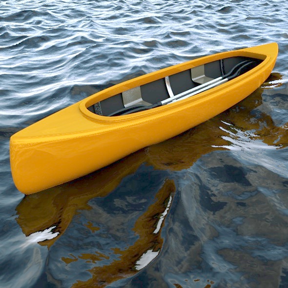 3DOcean Canoe Boat and 2 Types of Oars 10997503 3DOcean Canoe Boat and 2 Types of Oars 10997503