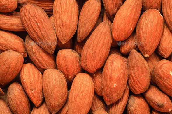 Almonds as food background (Misc) Photo Download