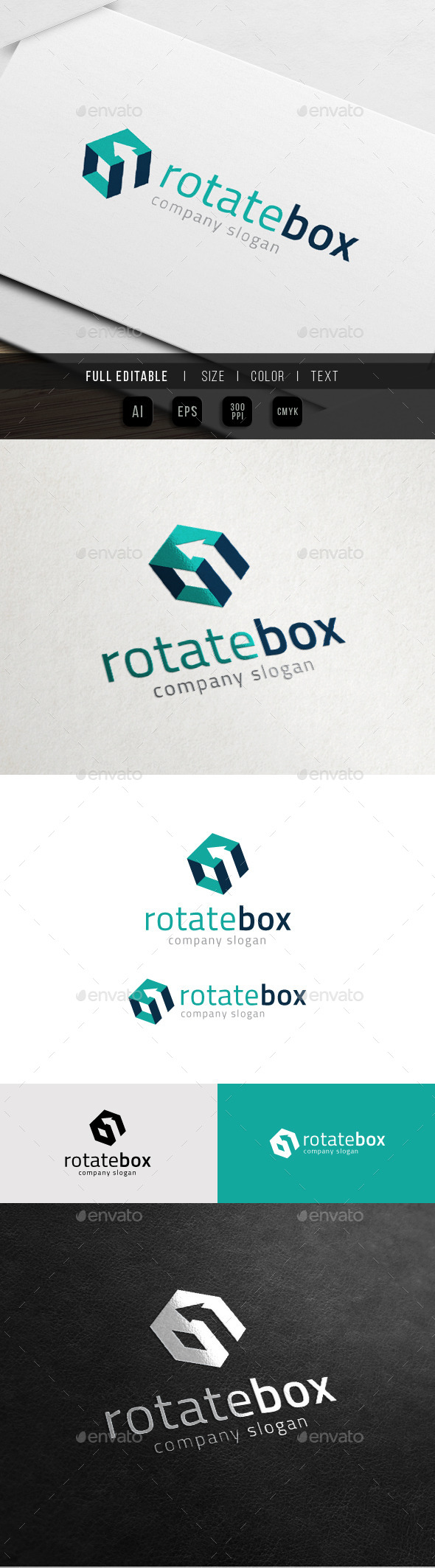 GraphicRiver Fast Rotate Studio Box Marketing Agency Logo 10998172 GraphicRiver Fast Rotate Studio Box Marketing Agency Logo 10998172