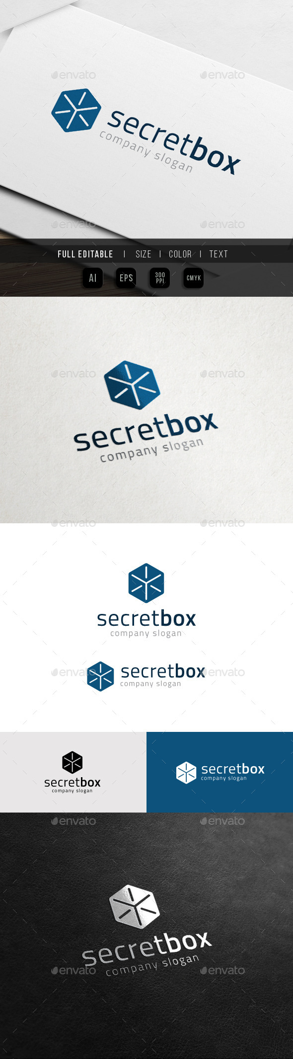 GraphicRiver Secret Data Box Cube Security System Logo 10998760 GraphicRiver Secret Data Box Cube Security System Logo 10998760