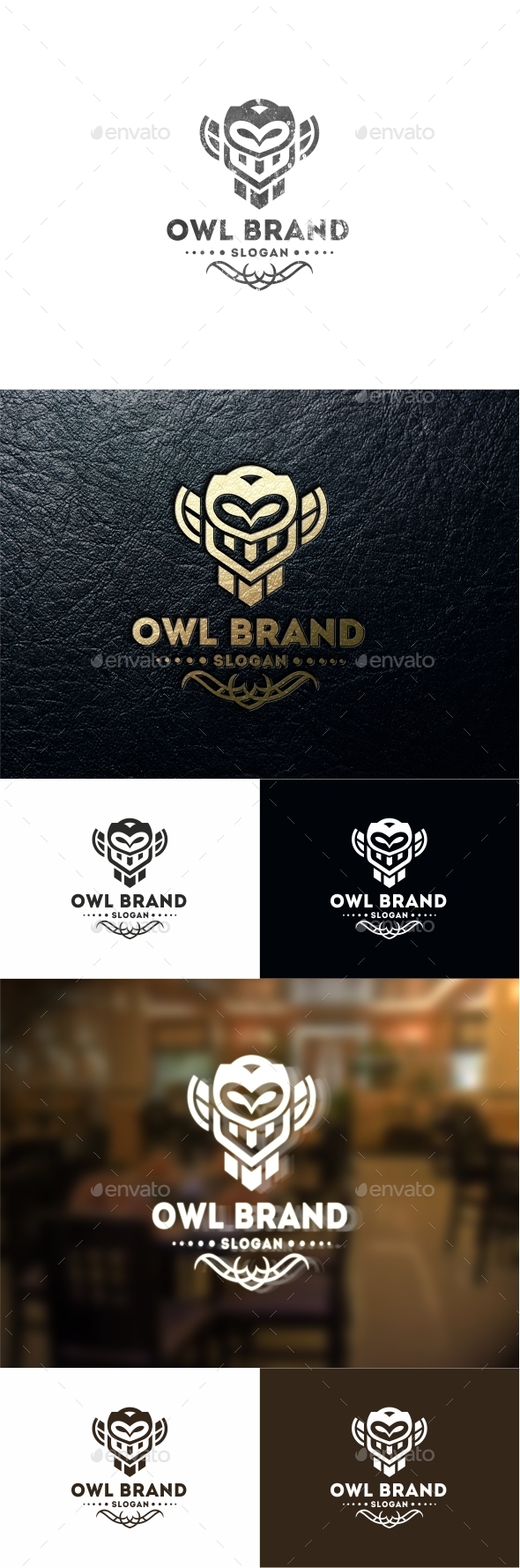 GraphicRiver Owl Brand 11000015 GraphicRiver Owl Brand 11000015