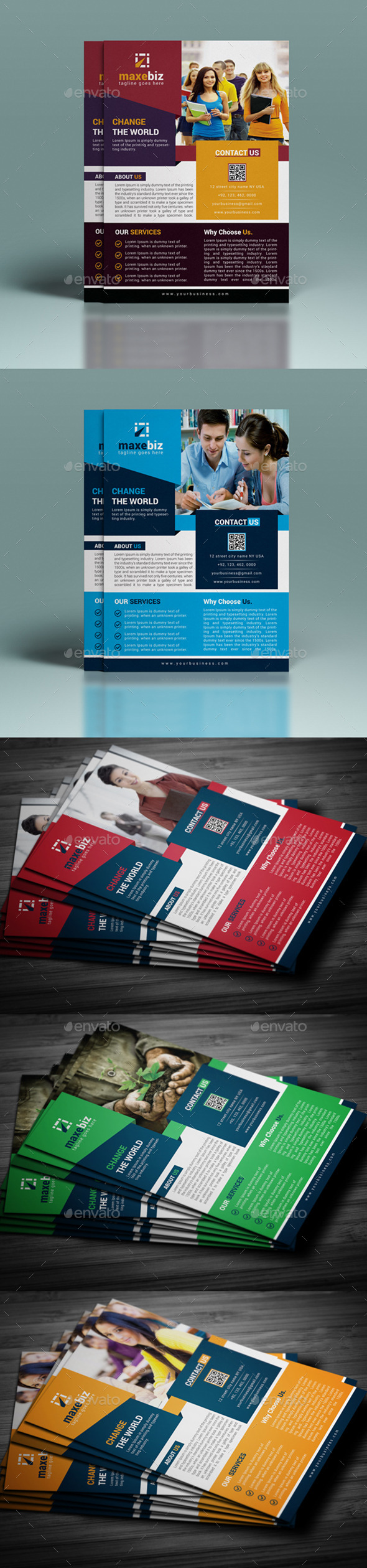 GraphicRiver Corporate Flyer Template 11000231 GraphicRiver Corporate Flyer Template 11000231