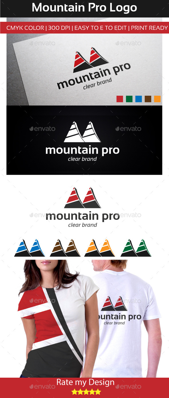 GraphicRiver mountain pro Logo 11000323 GraphicRiver mountain pro Logo 11000323