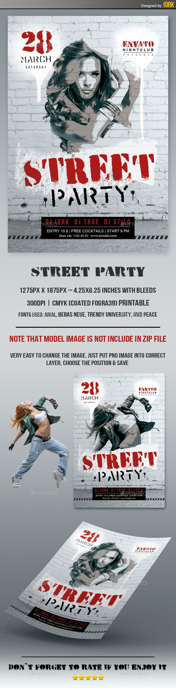 GraphicRiver Street Party Flyer 11000573 GraphicRiver Street Party Flyer 11000573