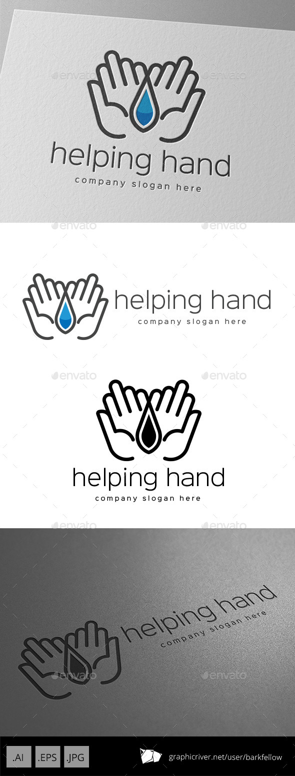 GraphicRiver Helping Hand Logo Design 11000916 GraphicRiver Helping Hand Logo Design 11000916