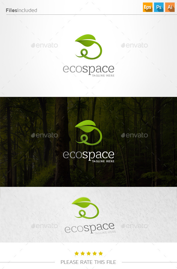 GraphicRiver Eco Logo 11001123 GraphicRiver Eco Logo 11001123