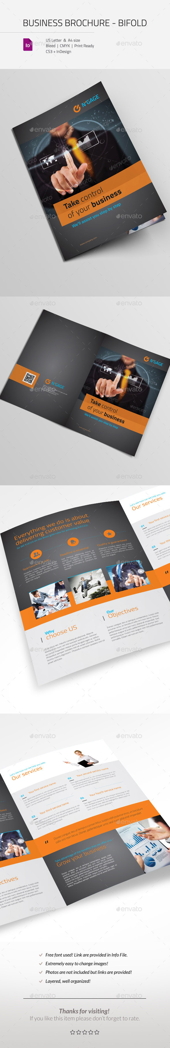 Business Corporate Brochure Bifold (Corporate)