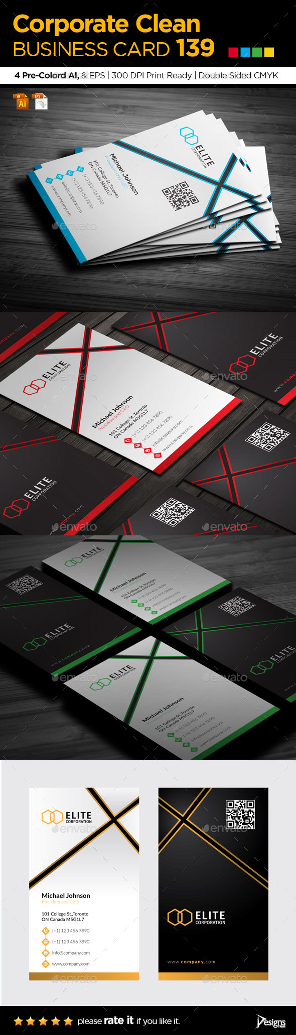 Business Card 140 (Business Cards)