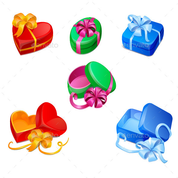GraphicRiver Colorful Gift Boxes 9496746 GraphicRiver Colorful Gift Boxes 9496746