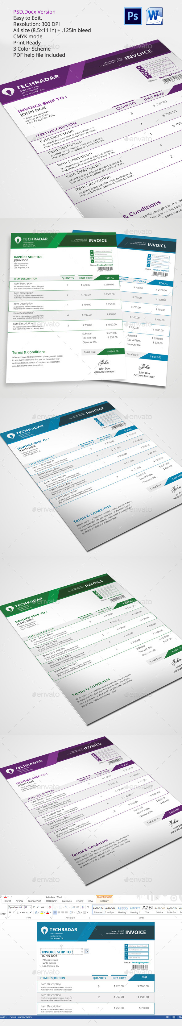 invoice template (Proposals & Invoices)