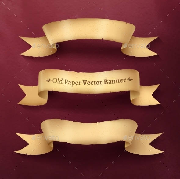 GraphicRiver Vintage Ribbon Banners 11004009 GraphicRiver Vintage Ribbon Banners 11004009