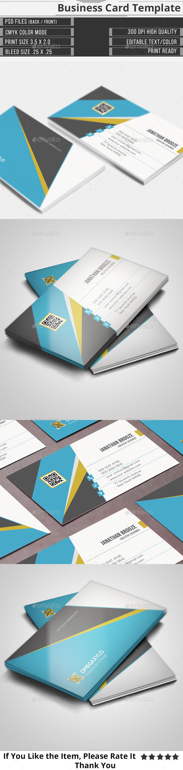 GraphicRiver Corporate Business Card 11004621 GraphicRiver Corporate Business Card 11004621