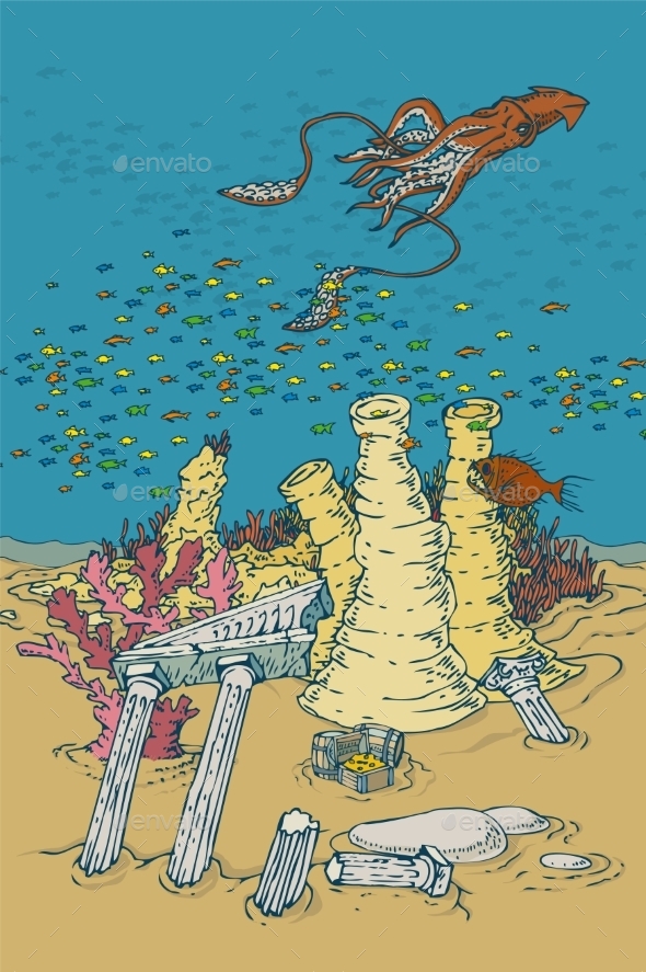 GraphicRiver Underwater World 11004921 GraphicRiver Underwater World 11004921