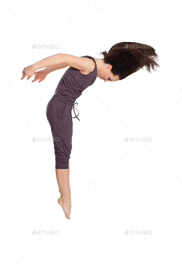 modern style dancer on isolated background (Misc) Photo Download