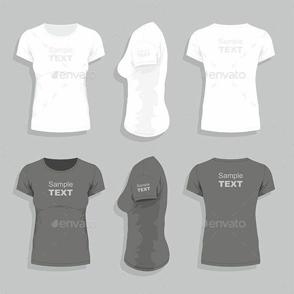 GraphicRiver Womens Shirt 11005191 GraphicRiver Womens Shirt 11005191