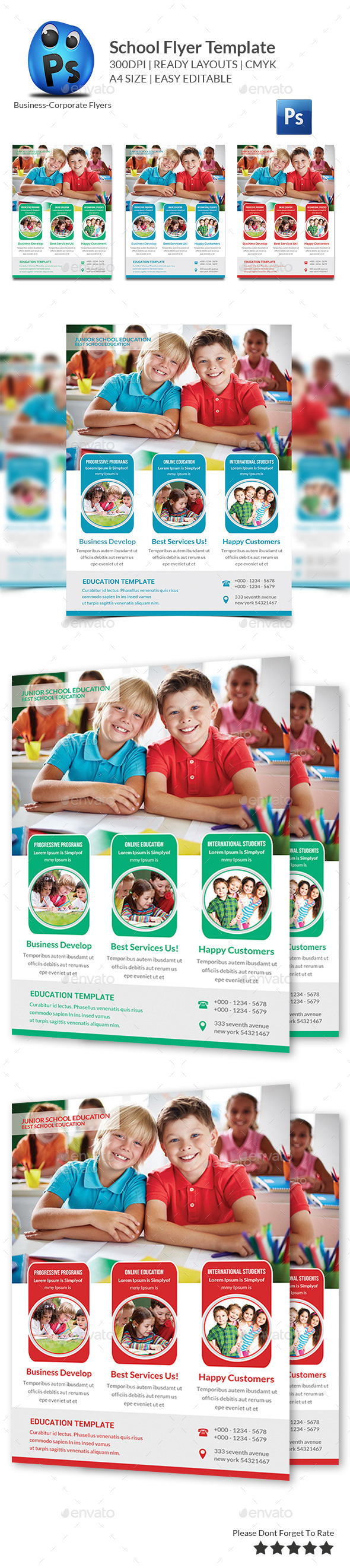 GraphicRiver School Education Flyer Template 11005491 GraphicRiver School Education Flyer Template 11005491