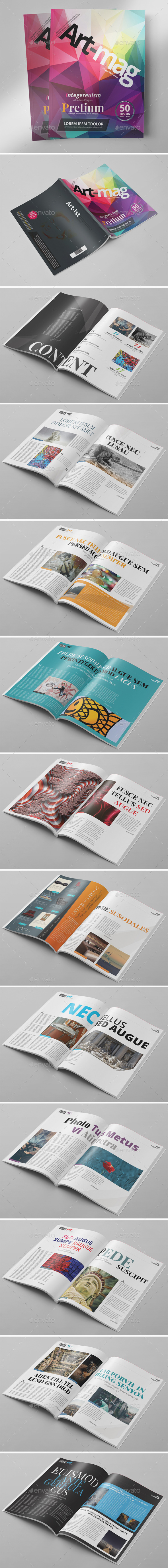 GraphicRiver 24 Pages Art Magazine Photoshop PSD 11005828 GraphicRiver 24 Pages Art Magazine Photoshop PSD 11005828