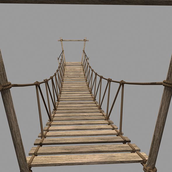 3DOcean Rope Bridge 3D Model 11006266 3DOcean Rope Bridge 3D Model 11006266