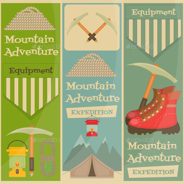 GraphicRiver Mountain Climbing 11007310 GraphicRiver Mountain Climbing 11007310