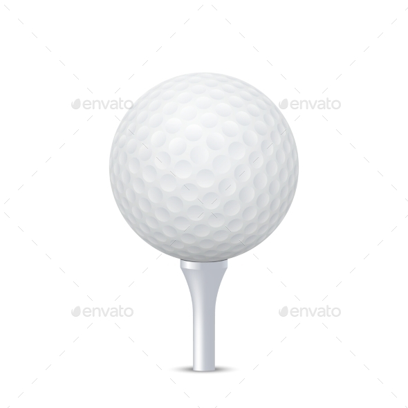 Golf Ball on Tee (Sports/Activity)