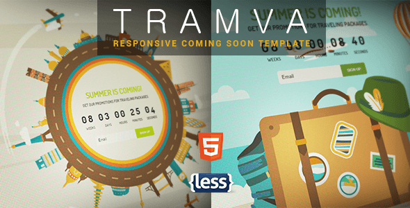 Tramva - Travel Coming Soon Template