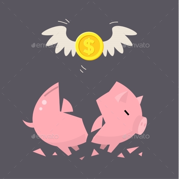 GraphicRiver Piggy Bank Concept 11009997 GraphicRiver Piggy Bank Concept 11009997
