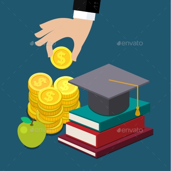 GraphicRiver Invest in Education Concept 11010012 GraphicRiver Invest in Education Concept 11010012