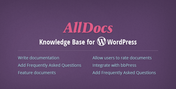 CodeCanyon AllDocs Knowledge Base for WordPress 10988548 CodeCanyon AllDocs Knowledge Base for WordPress 10988548