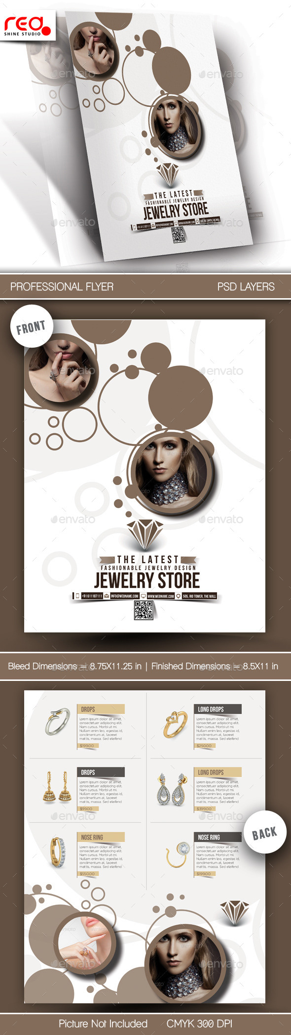 GraphicRiver Jewelry Store Flyer & Poster Template 11010688 GraphicRiver Jewelry Store Flyer & Poster Template 11010688