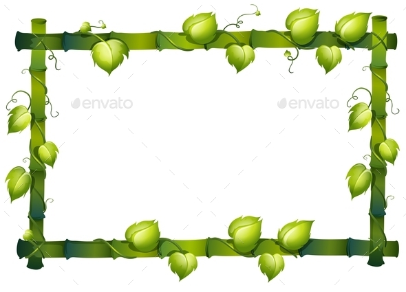 GraphicRiver Bamboo Frame 11011306 GraphicRiver Bamboo Frame 11011306
