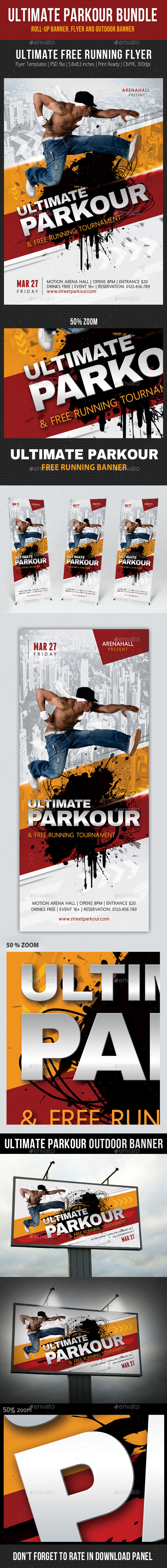 GraphicRiver 3 in 1 Ultimate Parkour Banners and Flyer Bundle 11011404 GraphicRiver 3 in 1 Ultimate Parkour Banners and Flyer Bundle 11011404