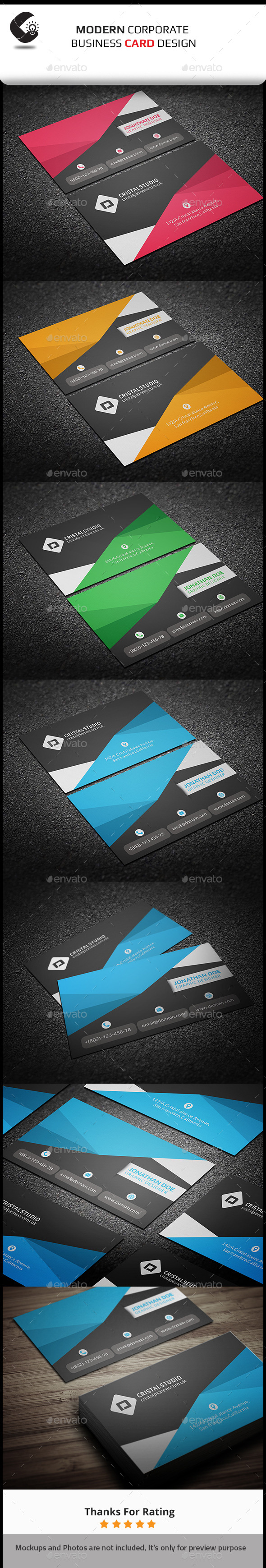 GraphicRiver Corporate Business Card 11011803 GraphicRiver Corporate Business Card 11011803