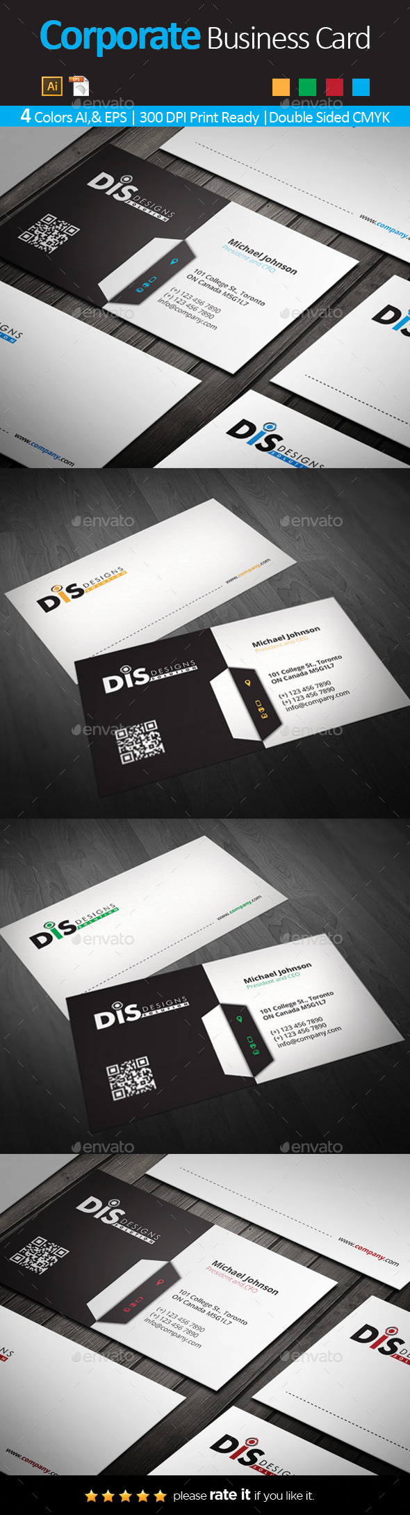 GraphicRiver Business Card 11011899 GraphicRiver Business Card 11011899
