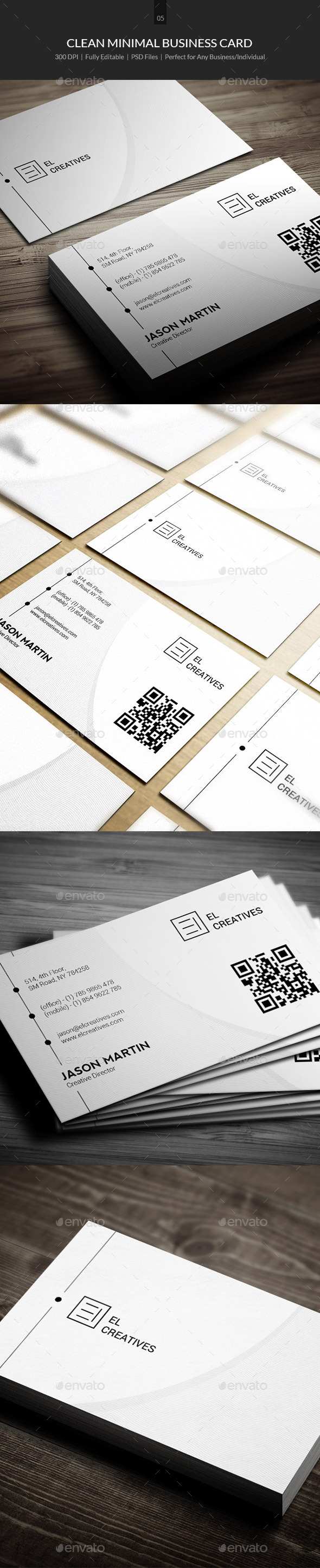GraphicRiver Clean Minimal Business Card 05 11012297 GraphicRiver Clean Minimal Business Card 05 11012297