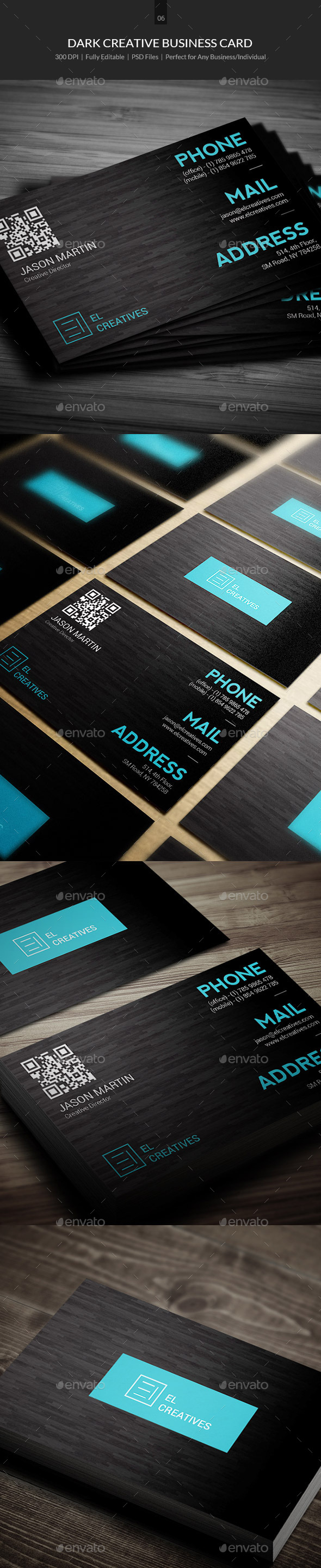 GraphicRiver Dark Creative Business Card 06 11012986 GraphicRiver Dark Creative Business Card 06 11012986