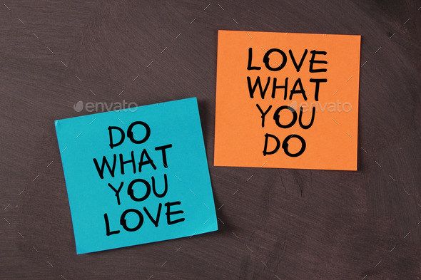 Love What You Do and Do What You Love