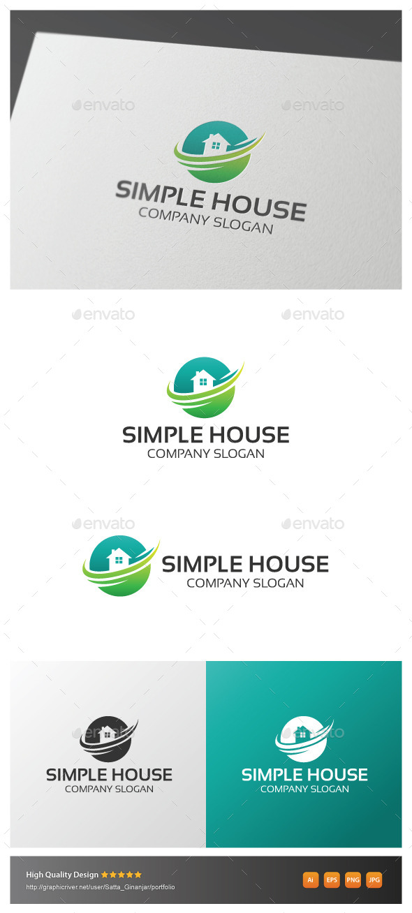 GraphicRiver Simple House 11014497 GraphicRiver Simple House 11014497