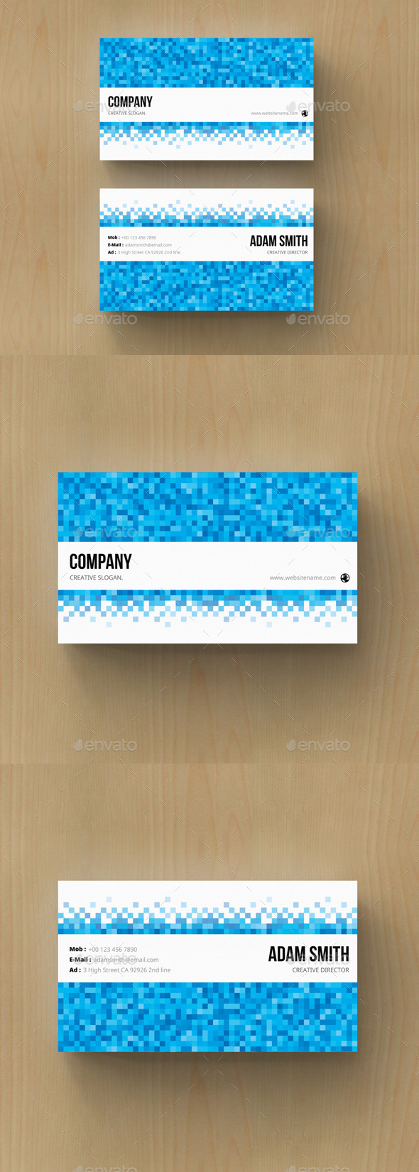 GraphicRiver Creative Business Card 11015527 GraphicRiver Creative Business Card 11015527