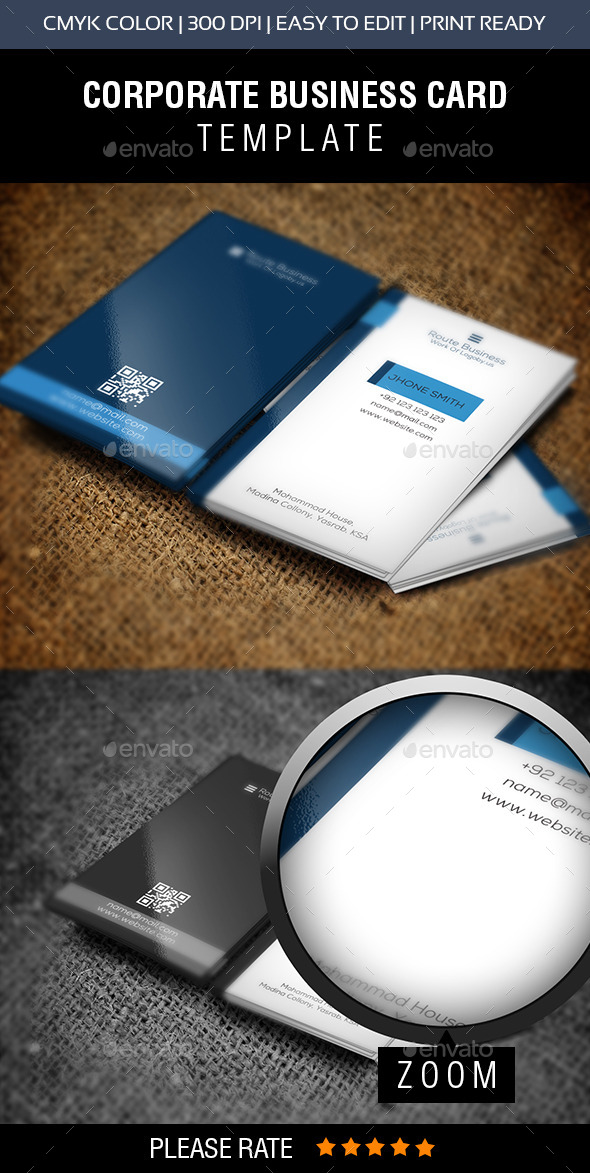 GraphicRiver Corporate Business Card 11015639 GraphicRiver Corporate Business Card 11015639