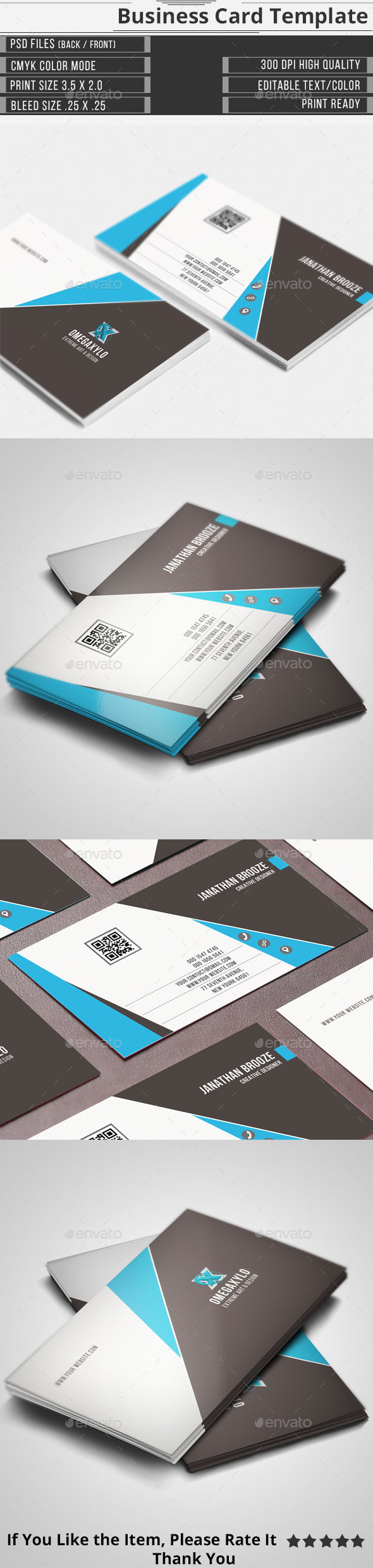 GraphicRiver Corporate Business Card 11015714 GraphicRiver Corporate Business Card 11015714