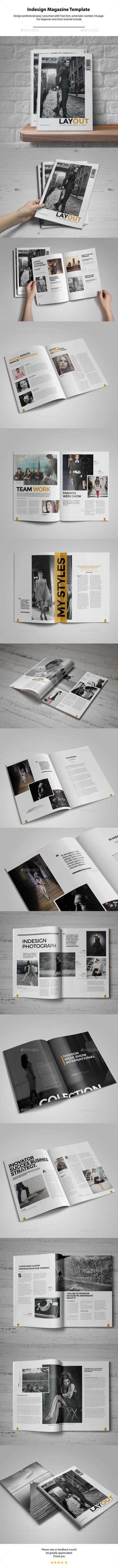GraphicRiver Indesign Magazine Template 11016212 GraphicRiver Indesign Magazine Template 11016212